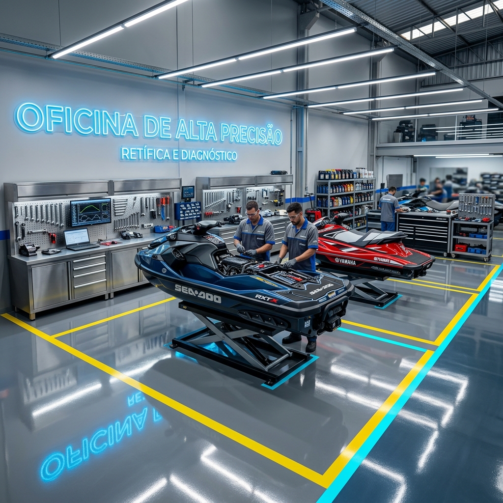 Oficina de Precisão de Jet Ski
